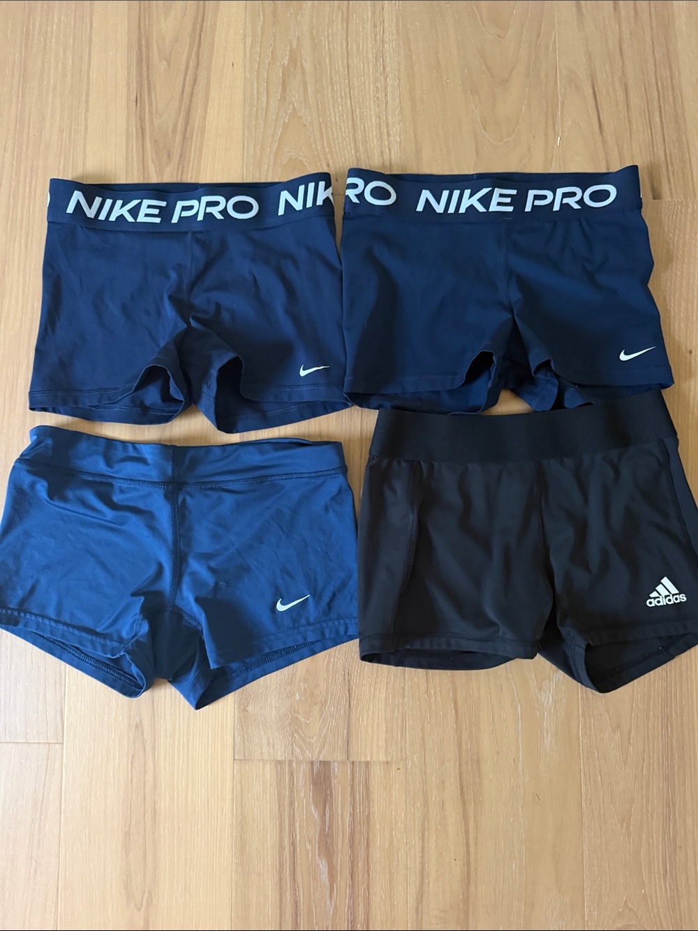Women’s Volleyball Spandex Shorts Lot- Nike Adidas
